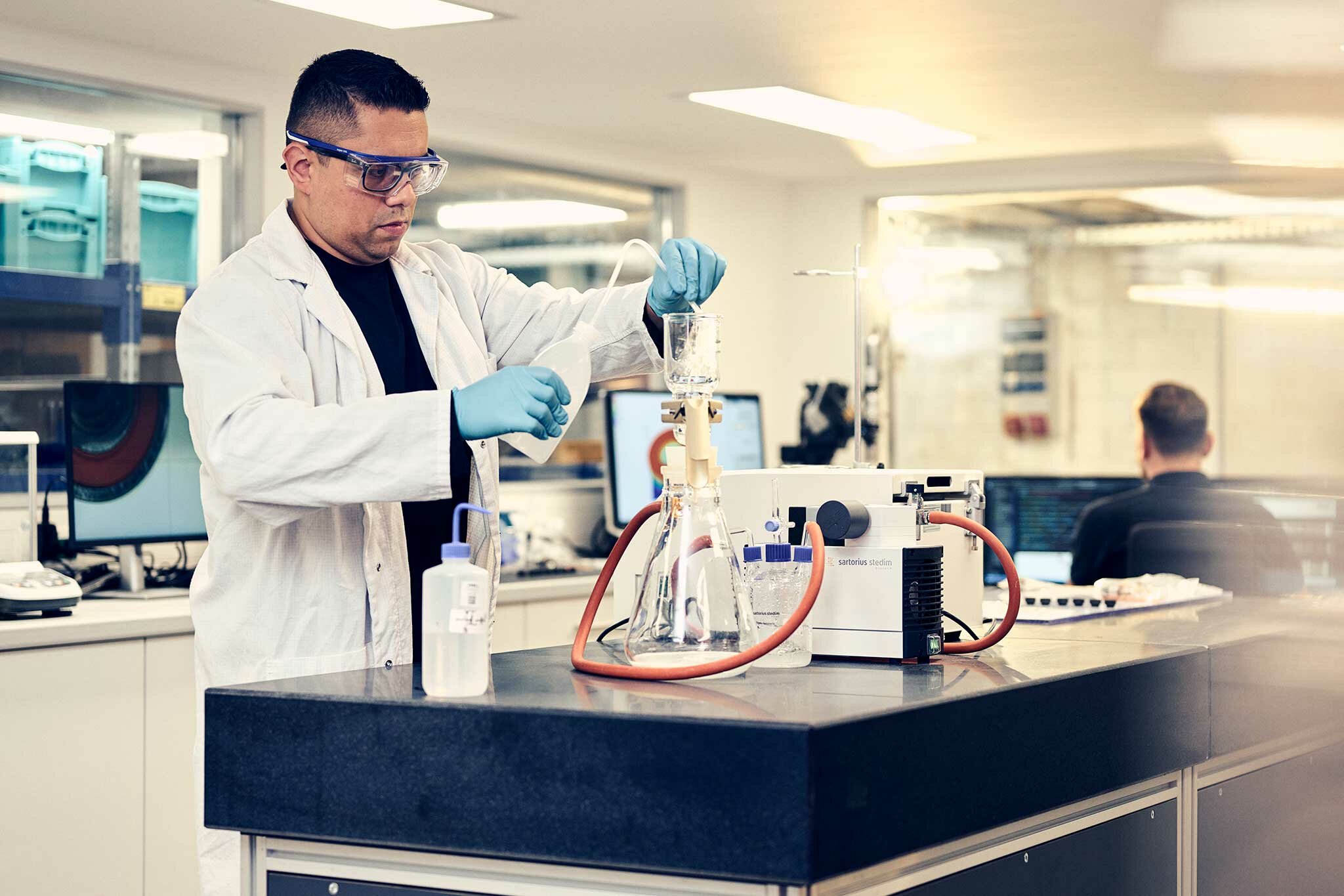 A look into the laboratory that develops Cleanfix reversible fans.